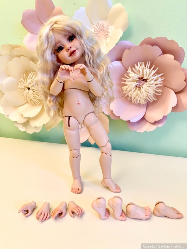 Гимнастический этюд с новейшими усовершенствованиями авторской девочки от A.T.Dolls Татьяна Бачурина