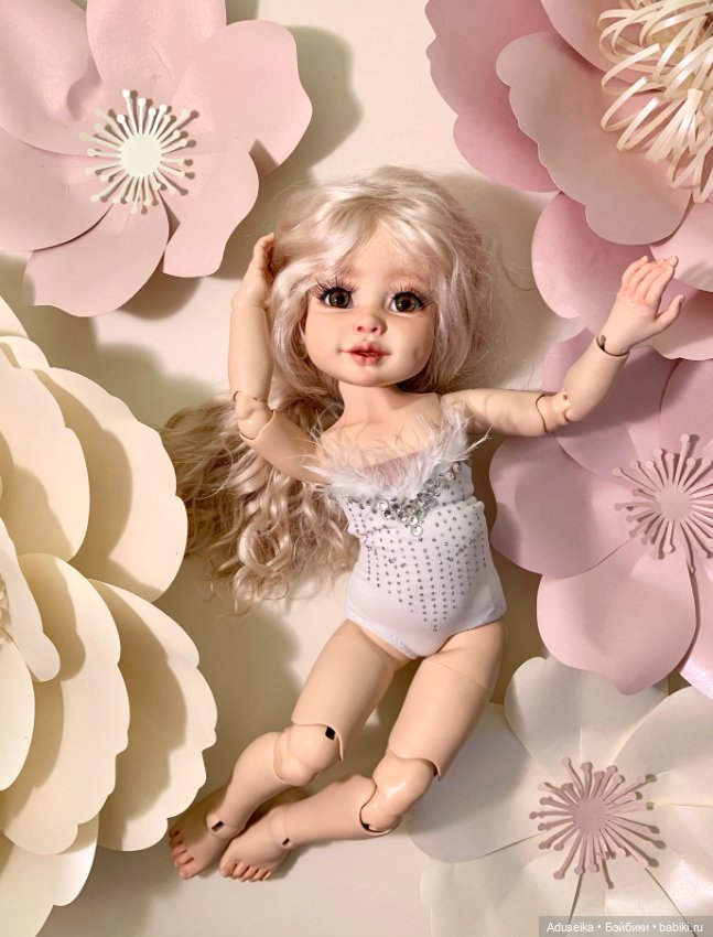 Гимнастический этюд с новейшими усовершенствованиями авторской девочки от A.T.Dolls Татьяна Бачурина