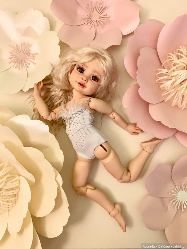 Гимнастический этюд с новейшими усовершенствованиями авторской девочки от A.T.Dolls Татьяна Бачурина