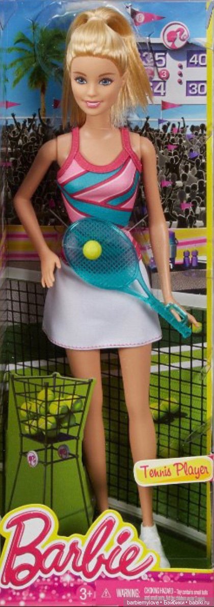 Барби в Спорте — Куклы Barbie (Барби): Looks