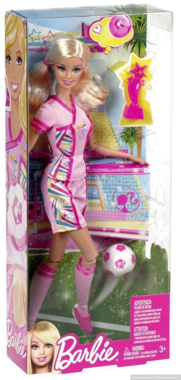 Барби в Спорте — Куклы Barbie (Барби): Looks