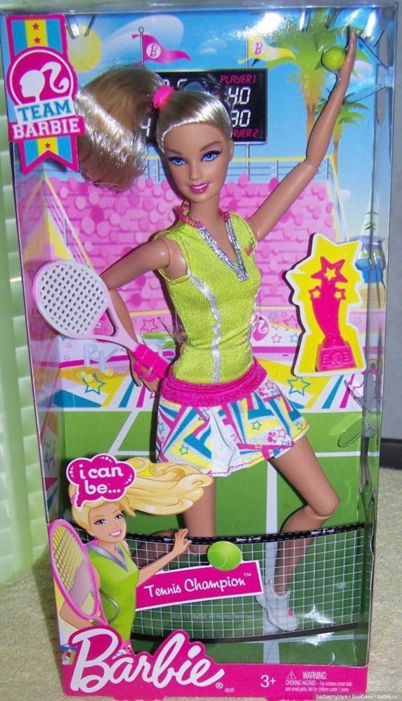 Барби в Спорте — Куклы Barbie (Барби): Looks