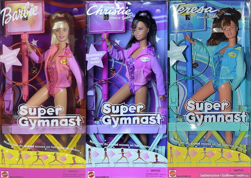 Барби в Спорте — Куклы Barbie (Барби): Looks