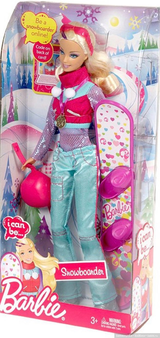 Барби в Спорте — Куклы Barbie (Барби): Looks