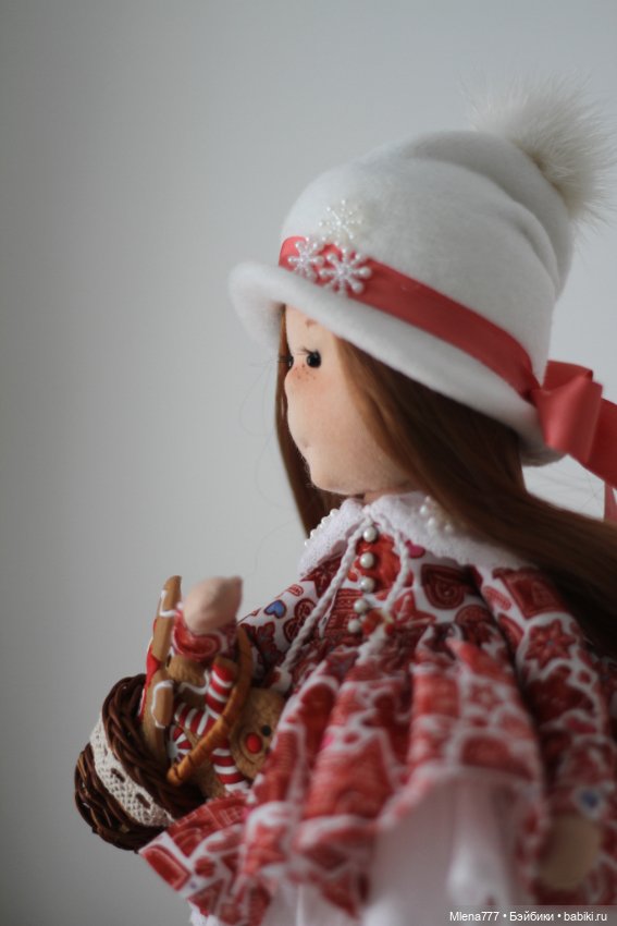 Барышня с пряниками — Авторские текстильные куклы: Вальдорфские (фото 4)