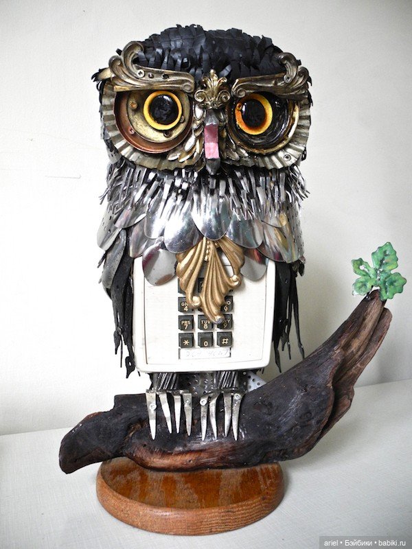 Работы из железа от Nathalie Trépanier