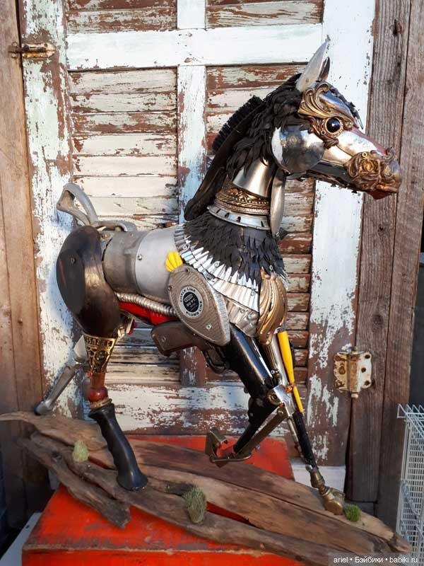 Работы из железа от Nathalie Trépanier (фото 6)