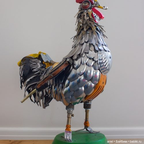 Работы из железа от Nathalie Trépanier (фото 4)