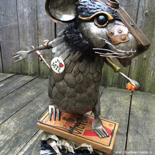 Работы из железа от Nathalie Trépanier (фото 9)