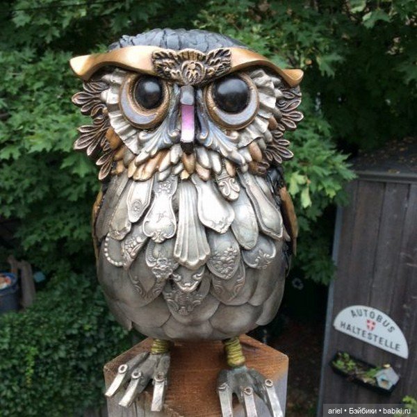 Работы из железа от Nathalie Trépanier (фото 7)