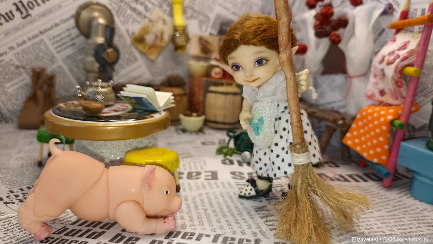 Поросенок. Realpuki. 138 — Фотоистории с куклами BJD (БЖД): сериалы (фото 6)