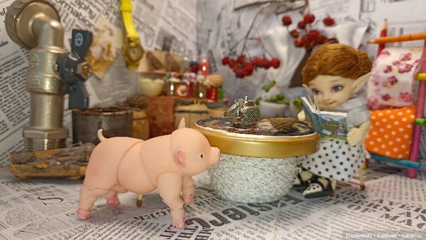 Поросенок. Realpuki. 138 — Фотоистории с куклами BJD (БЖД): сериалы (фото 2)