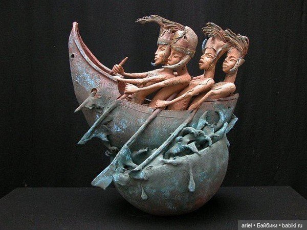 Скульптуры от автора Christien Dutoit (фото 8)