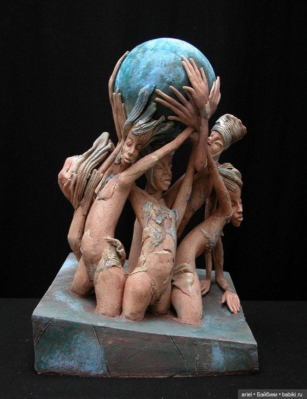 Скульптуры от автора Christien Dutoit (фото 9)