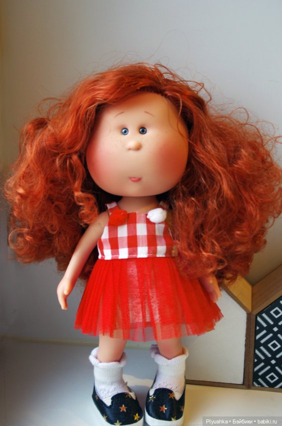 Нинья. Рыжая. Булка — Куклы Nines d'Onil (Нинес): Миа (Mia)