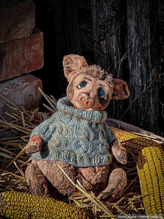 Новые тедди — Текстильные игрушки и примитивы: кофейные