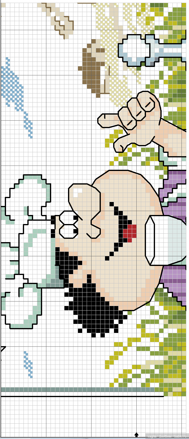 Поварята крестиком — Схемы вышивки крестом: фото узоров (фото 2)