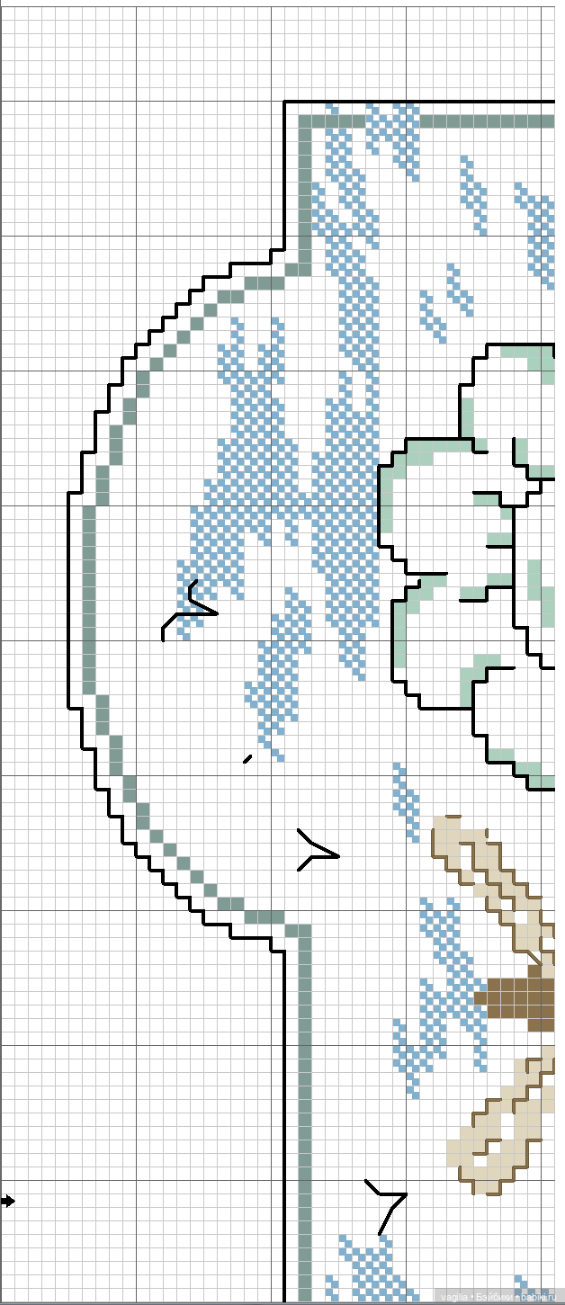 Поварята крестиком — Схемы вышивки крестом: фото узоров (фото 4)