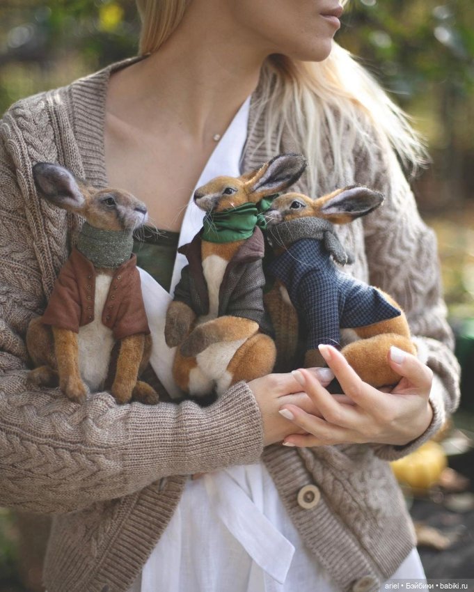 Зайчики от Жанны Швейновой (фото 9)