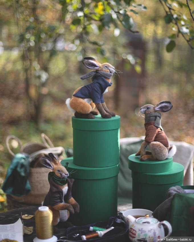 Зайчики от Жанны Швейновой (фото 8)