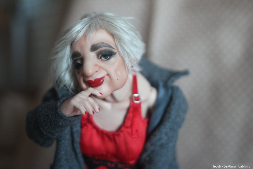 Бабуля- оторва — Авторские шарнирные куклы своими руками: лепка