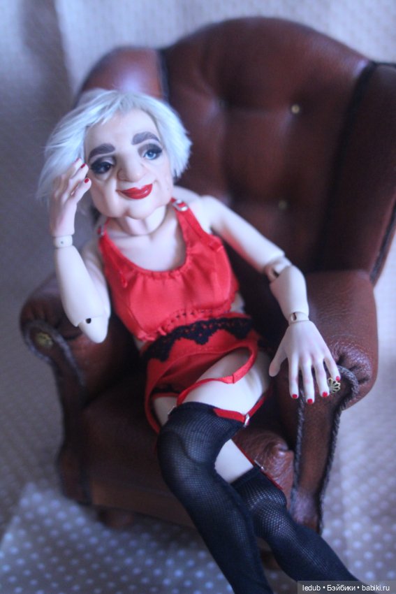 Бабуля- оторва — Авторские шарнирные куклы своими руками: лепка