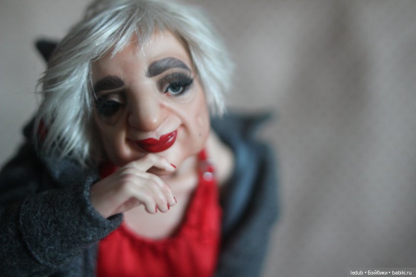 Бабуля- оторва — Авторские шарнирные куклы своими руками: лепка