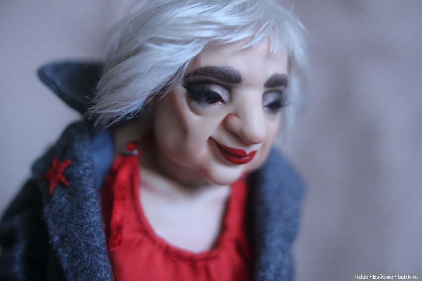 Бабуля- оторва — Авторские шарнирные куклы своими руками: лепка (фото 4)