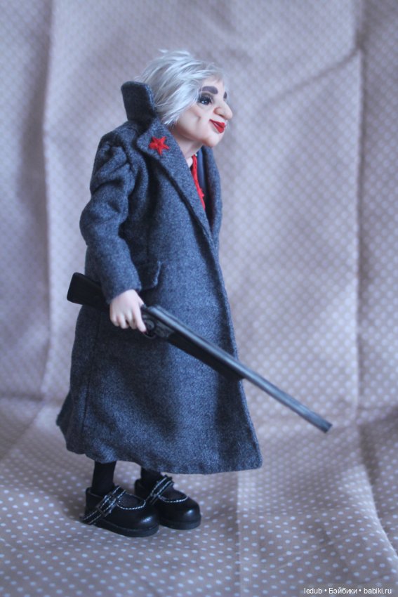 Бабуля- оторва — Авторские шарнирные куклы своими руками: лепка