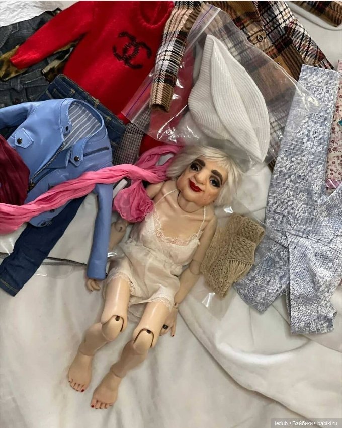 Бабуля- оторва — Авторские шарнирные куклы своими руками: лепка