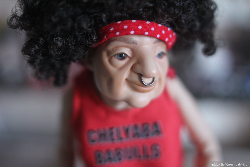 Бабуля-Баскетболистка — Авторские шарнирные куклы своими руками: лепка