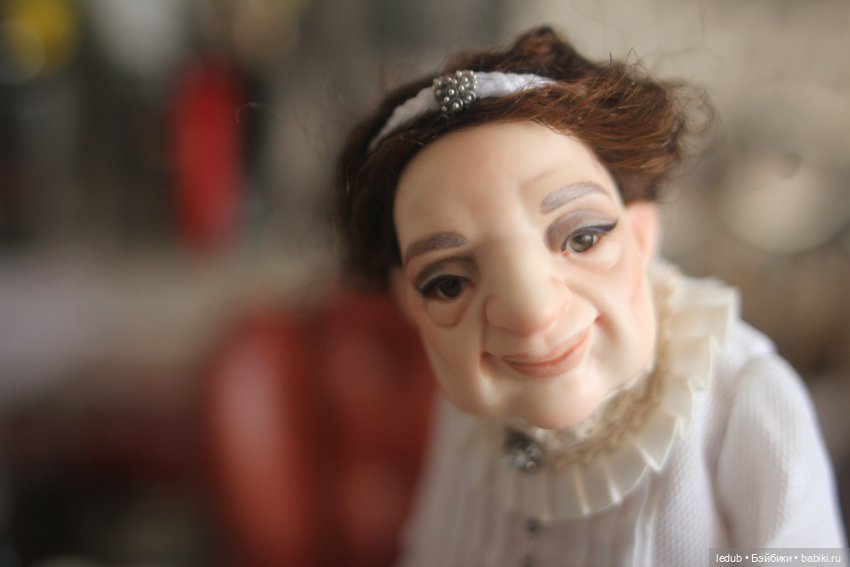 Бабуля Мэй-нежный цветок — Авторские шарнирные куклы своими руками: лепка