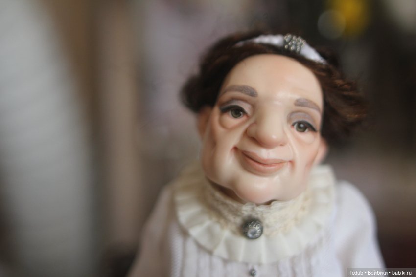 Бабуля Мэй-нежный цветок — Авторские шарнирные куклы своими руками: лепка