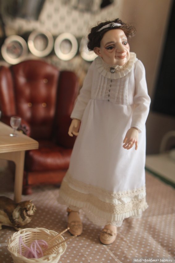 Бабуля Мэй-нежный цветок — Авторские шарнирные куклы своими руками: лепка