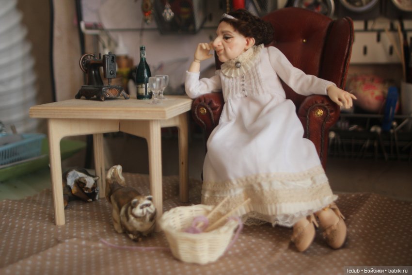 Бабуля Мэй-нежный цветок — Авторские шарнирные куклы своими руками: лепка