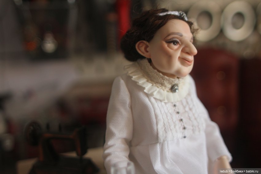 Бабуля Мэй-нежный цветок — Авторские шарнирные куклы своими руками: лепка