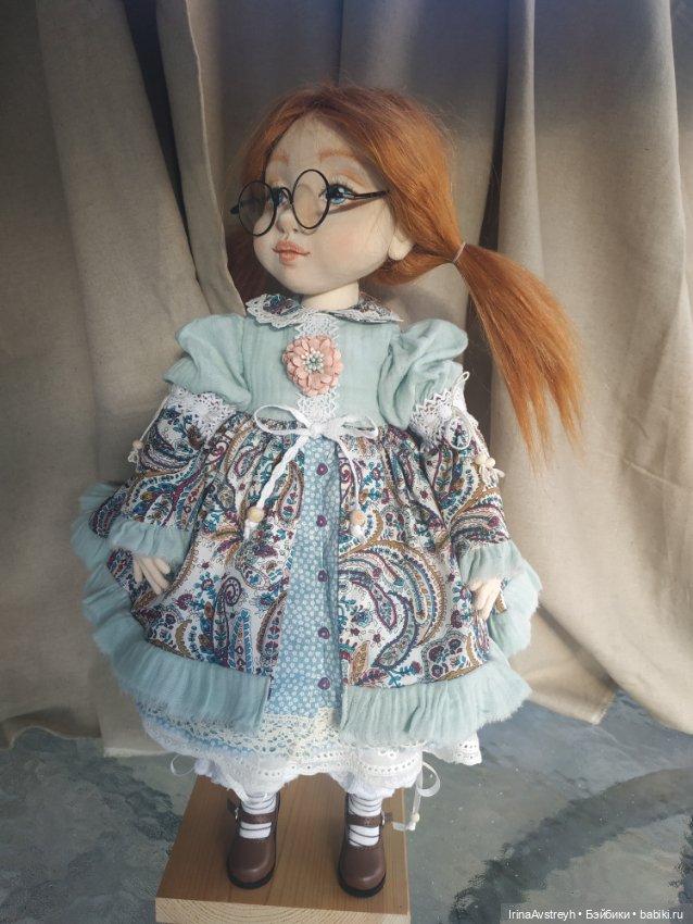Авторская текстильная кукла Офелия (фото 2)