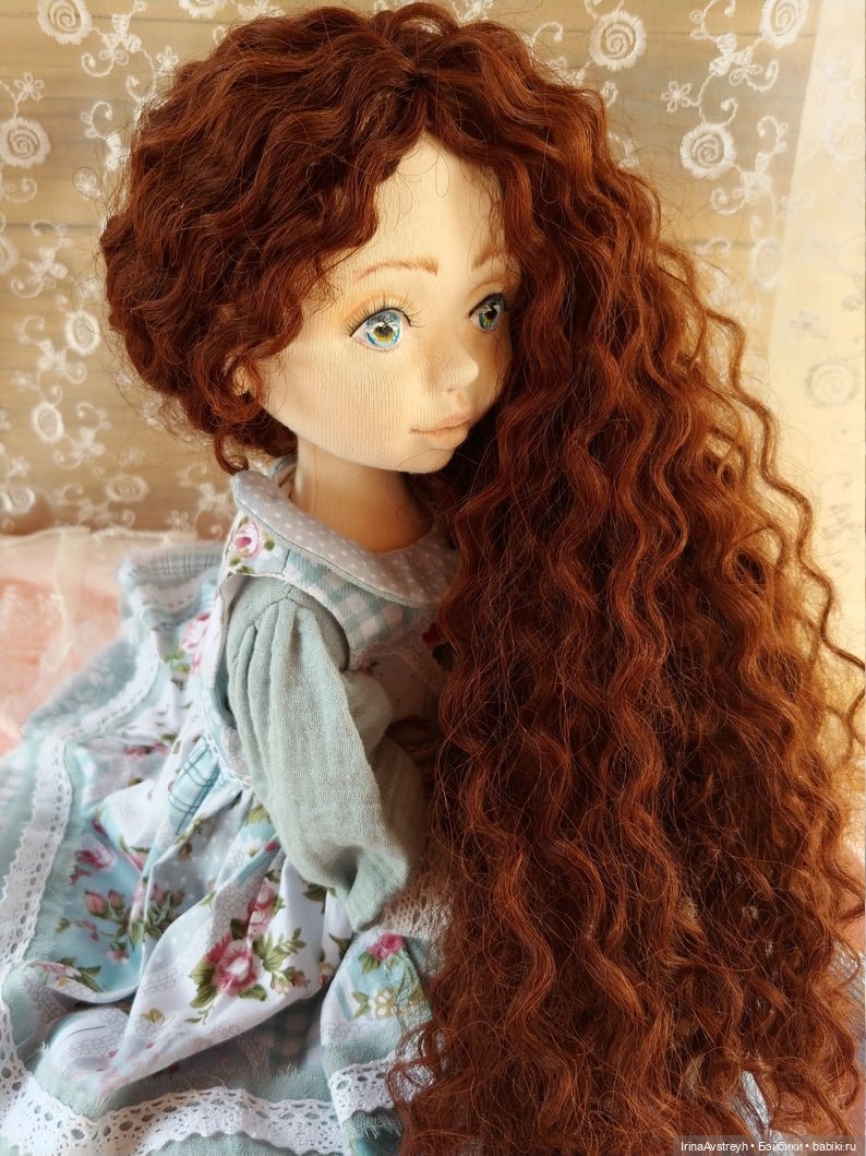 Авторская текстильная кукла Аврора (фото 4)