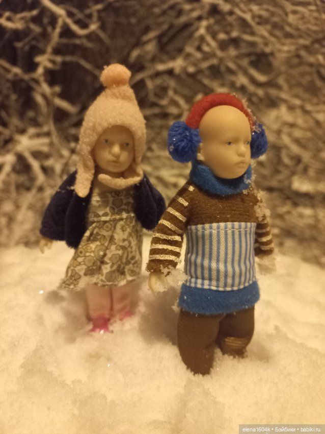 А снег идёт, а снег идёт — Куклы Минимир (Minimir): Пупсы 7 и 11 см (фото 7)