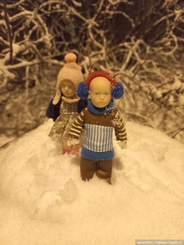 А снег идёт, а снег идёт — Куклы Минимир (Minimir): Пупсы 7 и 11 см (фото 6)