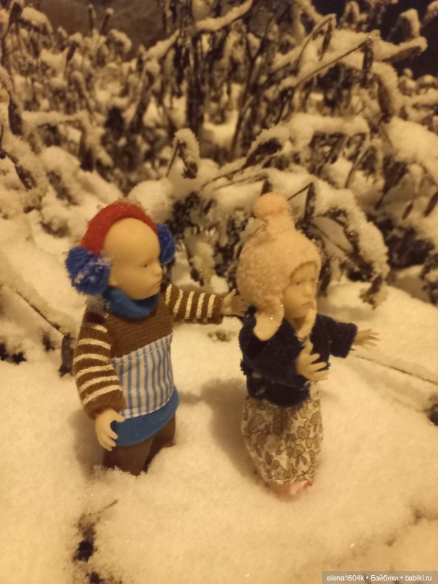 А снег идёт, а снег идёт — Куклы Минимир (Minimir): Пупсы 7 и 11 см