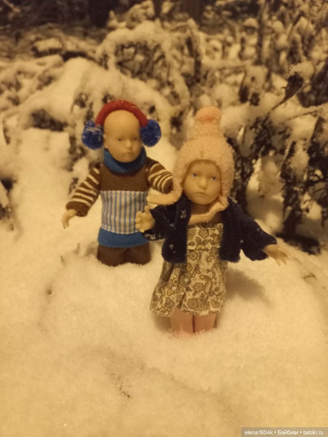 А снег идёт, а снег идёт — Куклы Минимир (Minimir): Пупсы 7 и 11 см (фото 2)