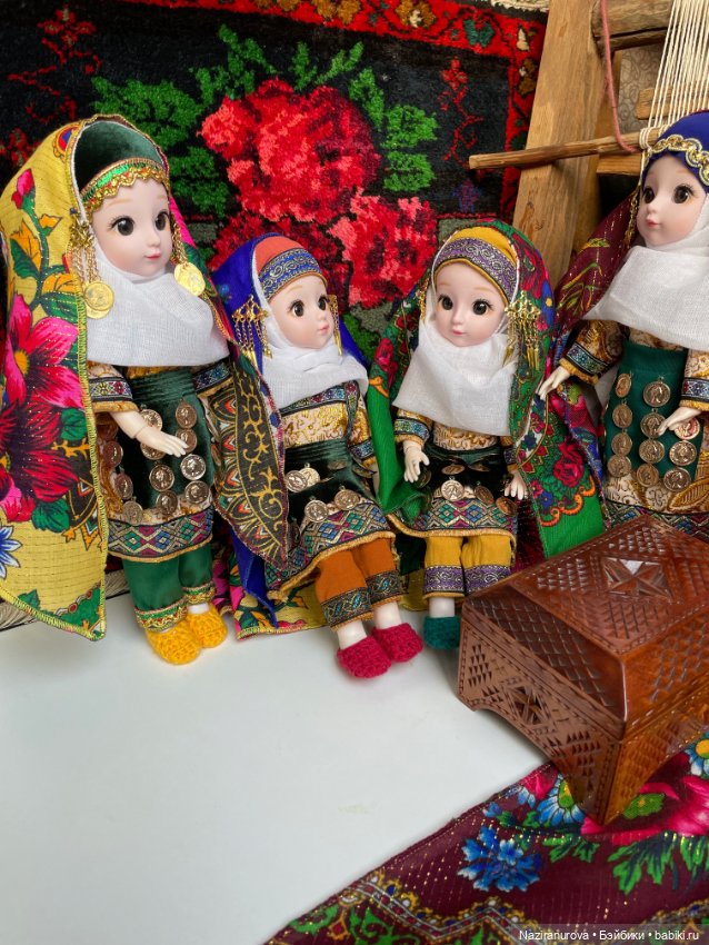 Куклы в национальных костюмах (фото 7)