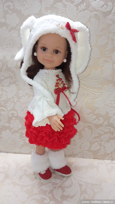 Зимняя коллекция в бело-красном цвете (фото 5)