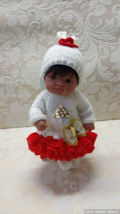 Зимняя коллекция в бело-красном цвете (фото 6)