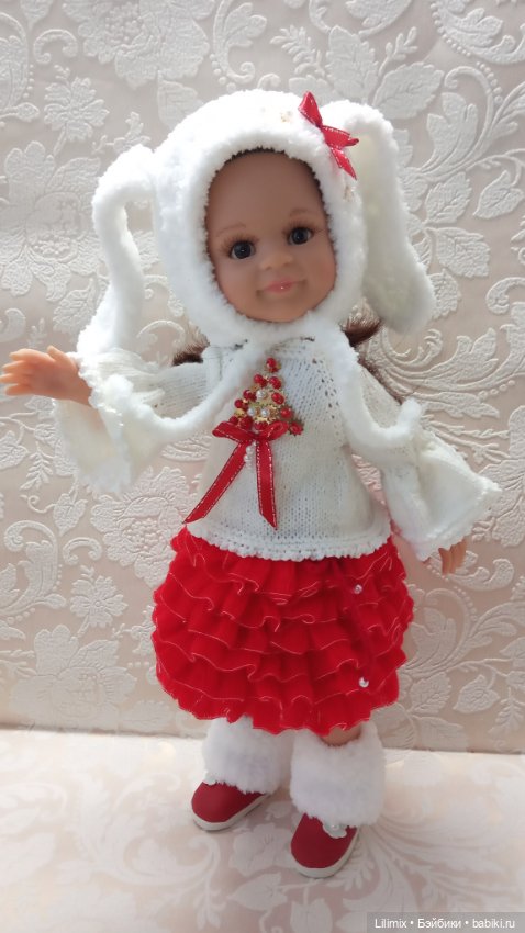 Зимняя коллекция в бело-красном цвете (фото 7)