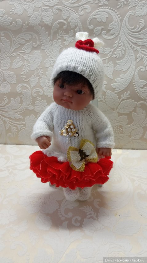 Зимняя коллекция в бело-красном цвете (фото 4)