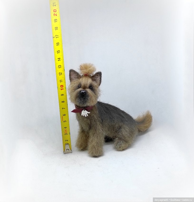 Йоркширский терьер — Валяные игрушки из шерсти: сухое валяние (фото 5)