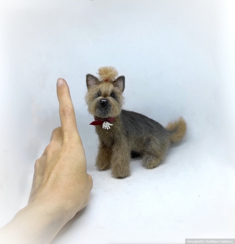 Йоркширский терьер — Валяные игрушки из шерсти: сухое валяние (фото 2)