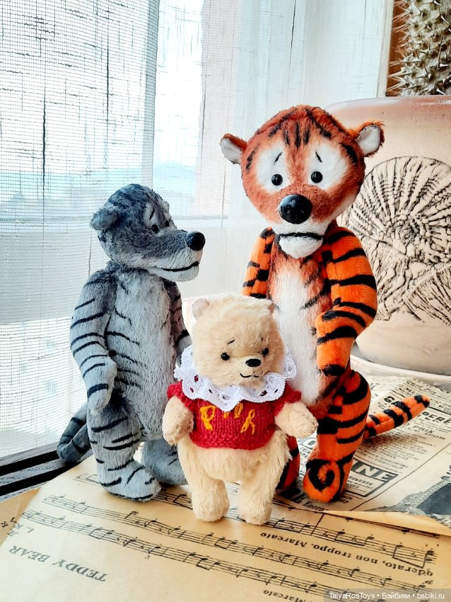 Мои Тигры — Авторские мишки Тедди и друзья: фото (фото 7)